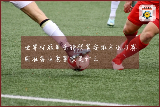 世界杯冠军竞猜预算安排方法与赛前准备注意事项是什么